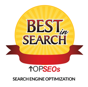 topSEOs Best in Search award